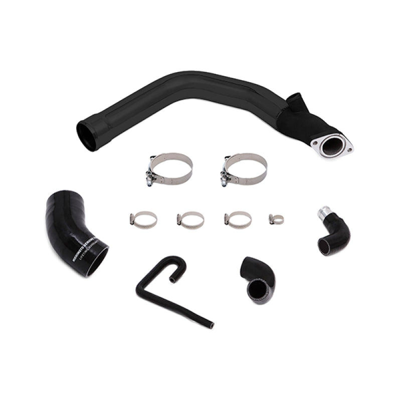 Mishimoto MMICP-WRX-15WBK - MISMMICP-WRX-15WBK - Mishimoto 2015 Subaru WRX Charge Pipe Kit - Wrinkle Black - Shipped in Europe - Tuningsupply.com