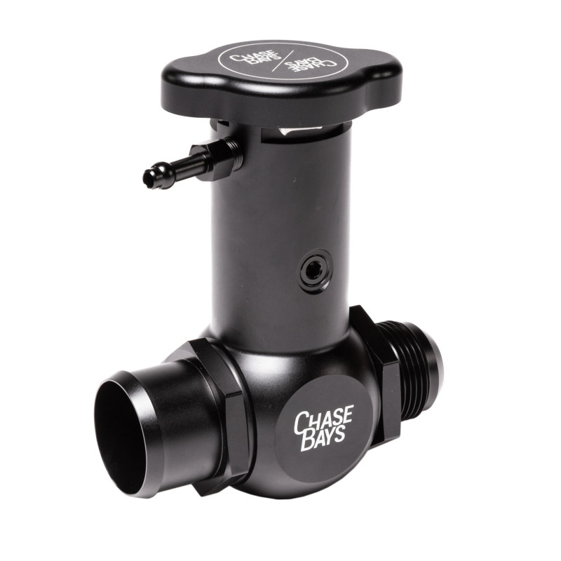 Chase Bays CB-IFN-150-RADCAP-A - CHBCB-IFN-150-RADCAP-A - Chase Bays 1.50in (38mm) Hose / 1.50in (38mm) Hose Raised Inline Filler Neck w/Cap - Shipped in Europe - Tuningsupply.com