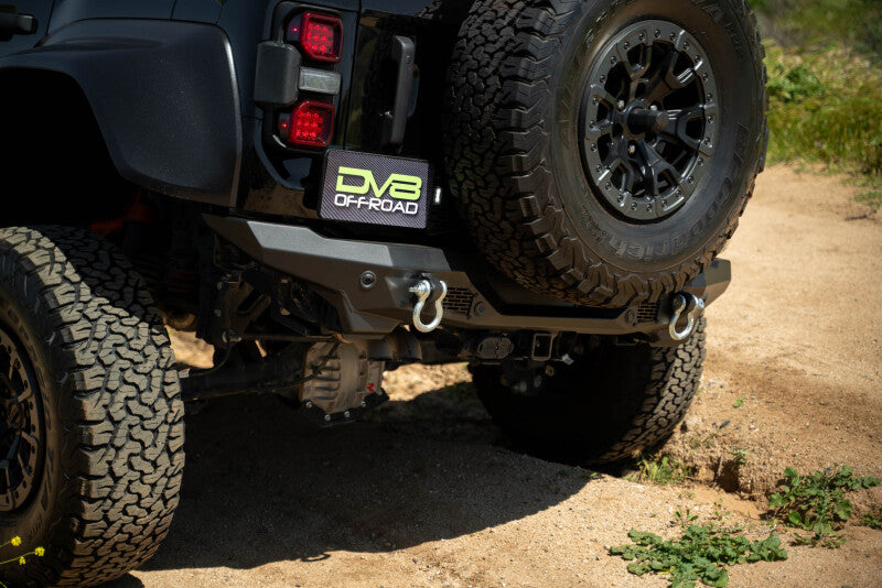 DV8 Offroad RBBR-05 - DVERBBR-05 - DV8 Offroad 2021+ Ford Bronco Competition Series Rear Bumper - Shipped in Europe - Tuningsupply.com