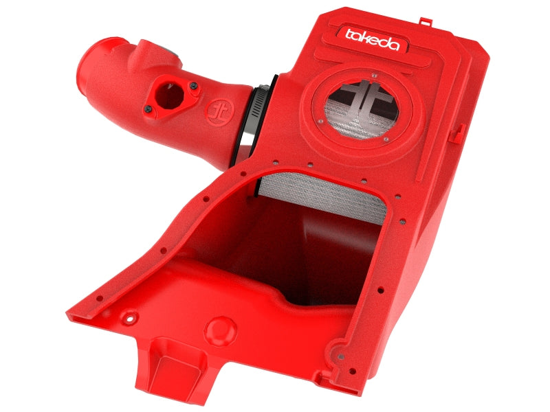 aFe 56-70062DR - AFE56-70062DR - aFe 23-24 Honda Civic Type R Takeda Momentum Red Edition Cold Air Intake System w/ Pro DRY S Filter - Shipped in Europe - Tuningsupply.com