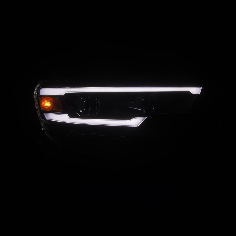 AlphaRex 880907 - ARX880907 - AlphaRex 25-26 Dodge Ram 1500 Luxx LED Proj Headlights -Black w/Activ Lit/ Seq Signal/Switchbk DRL - Shipped in Europe - Tuningsupply.com