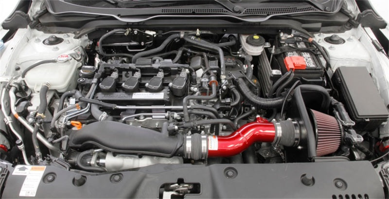 K&N Engineering 69-1504TR - KNN69-1504TR - K&N 2017 Honda Civic Si 1.5L Typhoon Performance Air Intake System - Shipped in Europe - Tuningsupply.com