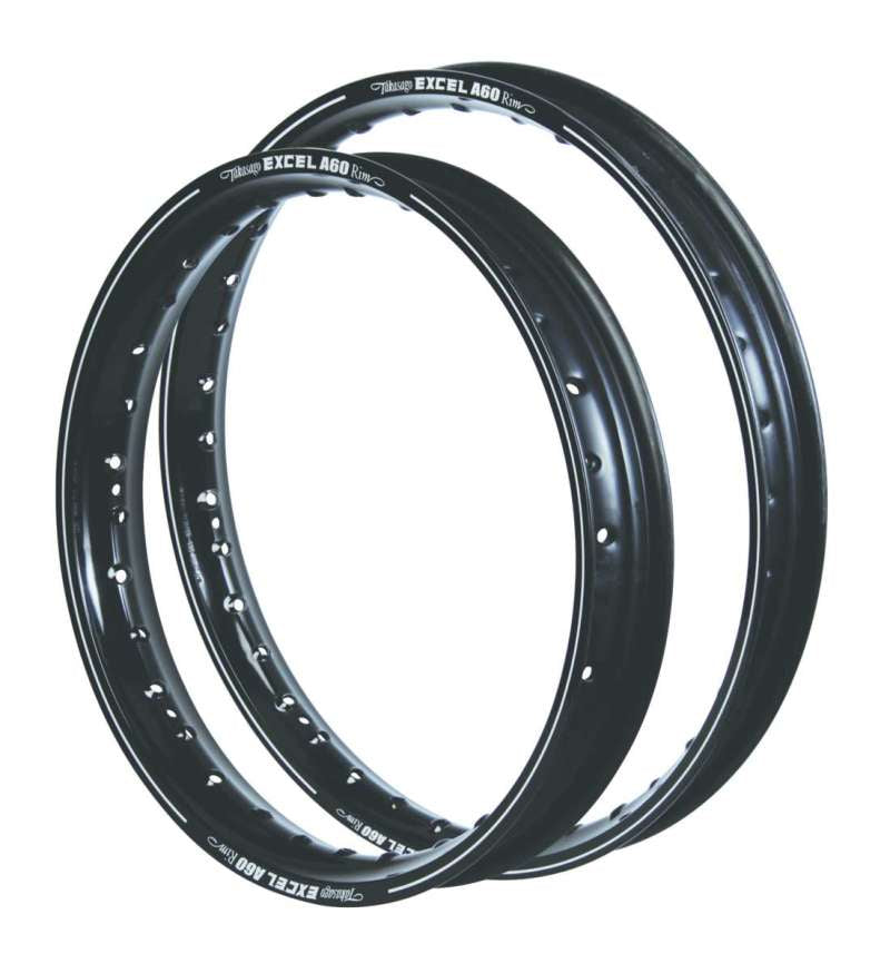 Excel ICK608 - EXCICK608 - Excel A60 Rims 21x1.60 36H - Black - Shipped in Europe - Tuningsupply.com