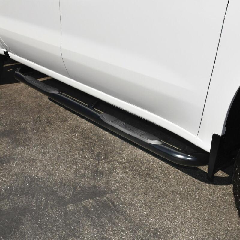 Westin 23-4135 - WES23-4135 - Westin 2019 Chevrolet Silverado/Sierra 1500 Crew Cab E-Series 3 Nerf Step Bars - Black - Shipped in Europe - Tuningsupply.com