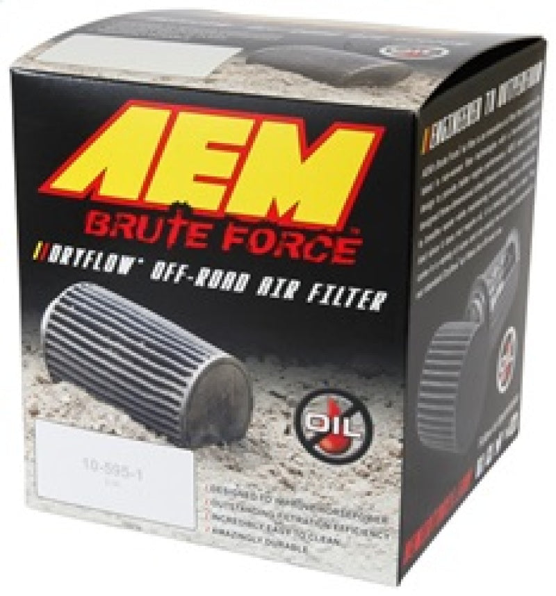 AEM Induction 21-202BF - AEM21-202BF - AEM 2.75 in x 5 in Dryflow Air Filter - Shipped in Europe - Tuningsupply.com