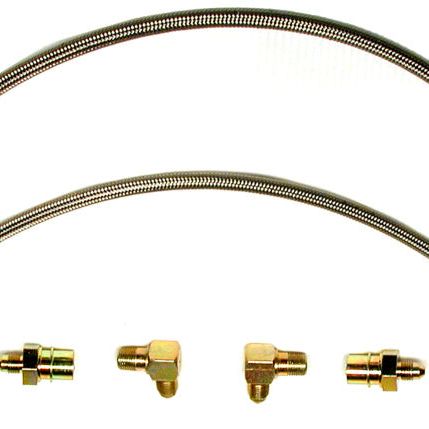 Wilwood 220-6419 - WIL220-6419 - Wilwood Flexline Kit 90-99 Civic w/ Forged Dynalite Front Caliper - Shipped in Europe - Tuningsupply.com