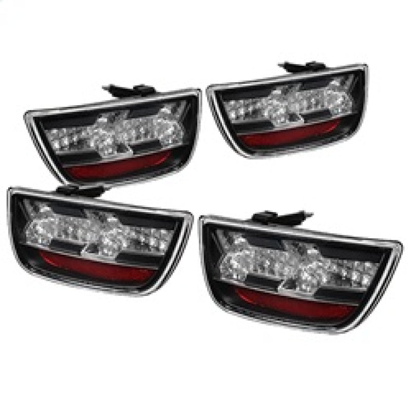 SPYDER 5032188 - SPY5032188 - Spyder Chevy Camaro 10-13 LED Tail Lights Black ALT-YD-CCAM2010-LED-BK - Shipped in Europe - Tuningsupply.com
