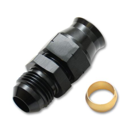 Vibrant 16458 - VIB16458 - Vibrant -8AN Male to 1/2in Tube Adapter Fitting (w/ Brass Olive Insert) - Shipped in Europe - Tuningsupply.com
