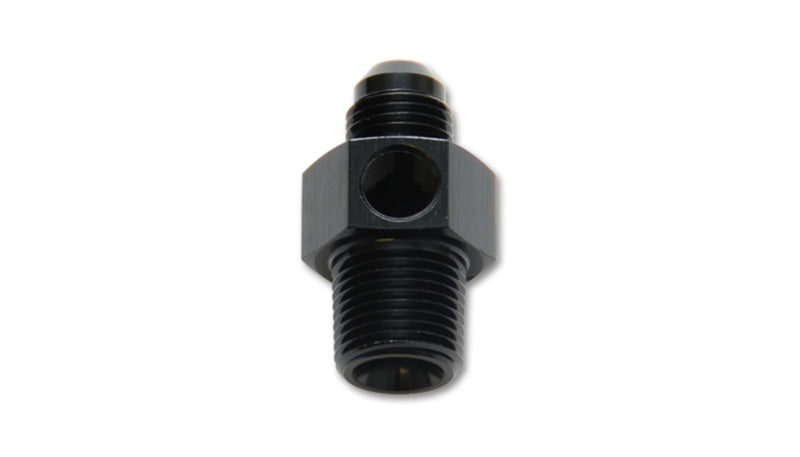 Vibrant 16495 - VIB16495 - Vibrant -6AN Male to 1/4in NPT Male Union Adapter Fitting w/ 1/8in NPT Port - Shipped in Europe - Tuningsupply.com