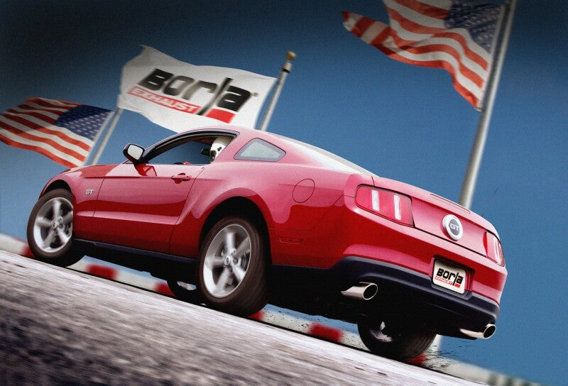 Borla 11777 - BOR11777 - Borla 2010 Mustang GT 4.6L S-type Exhaust (rear section only) - Shipped in Europe - Tuningsupply.com