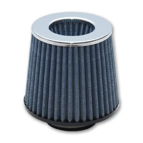 Vibrant 1923C - VIB1923C - Vibrant Open Funnel Perf Air Filter (5in Cone O.D. x 5in Tall x 2.75in inlet I.D.) Chrome Filter Cap - Shipped in Europe - Tuningsupply.com