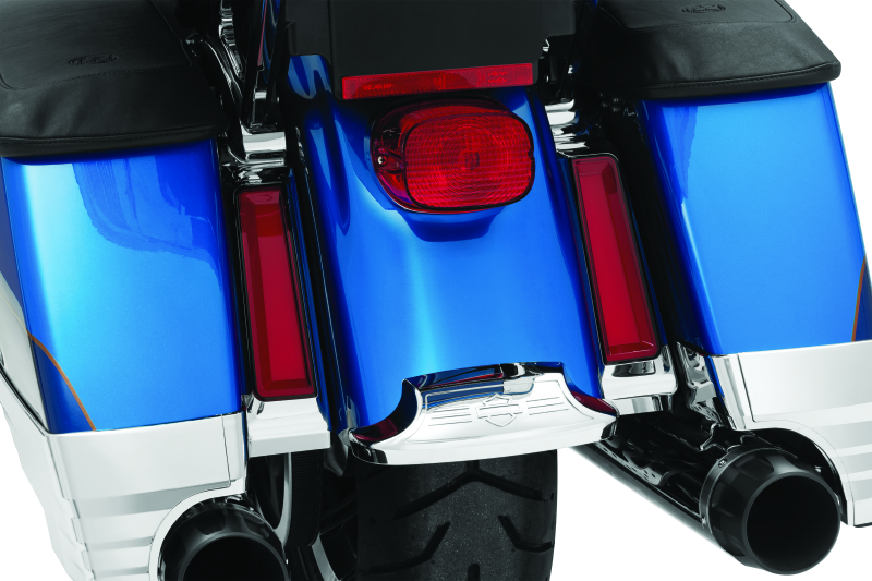 Kuryakyn 2900 - KUR2900 - Kuryakyn Tracer L.E.D. Inserts For Saddlebag Supports Chrome - Shipped in Europe - Tuningsupply.com