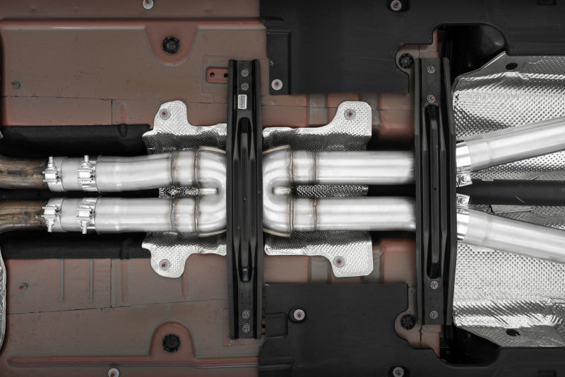 MBRP PS71183CF - MBRPS71183CF - MBRP 17-21 Charger 5.7L/6.2L/6.4L 3in Race Profile Cat-Back w/Dual Carbon Fiber Tips T304 SS Exhaust - Shipped in Europe - Tuningsupply.com