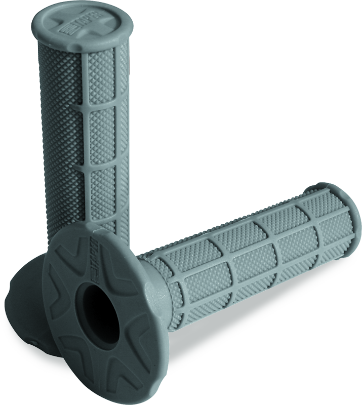 ProTaper 024833 - PTR024833 - ProTaper 1/2 Waffle Grips - Soft Light Gray - Shipped in Europe - Tuningsupply.com