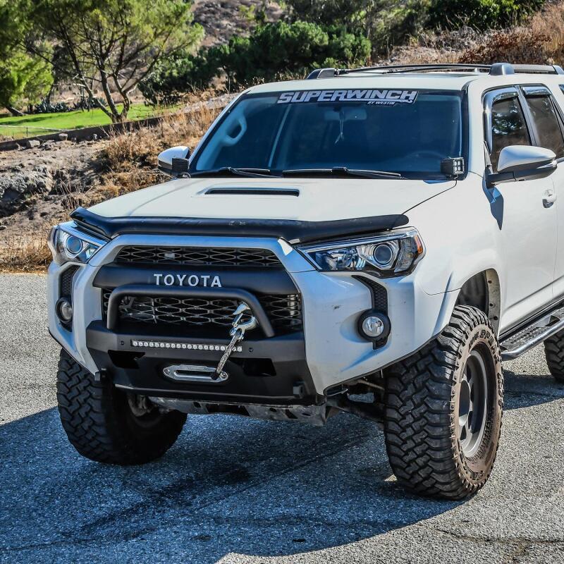 Westin 58-411155RB - WES58-411155RB - Westin 14-20 Toyota 4Runner Pro-Series Bumper Round Bull Bar - Textured Black - Shipped in Europe - Tuningsupply.com