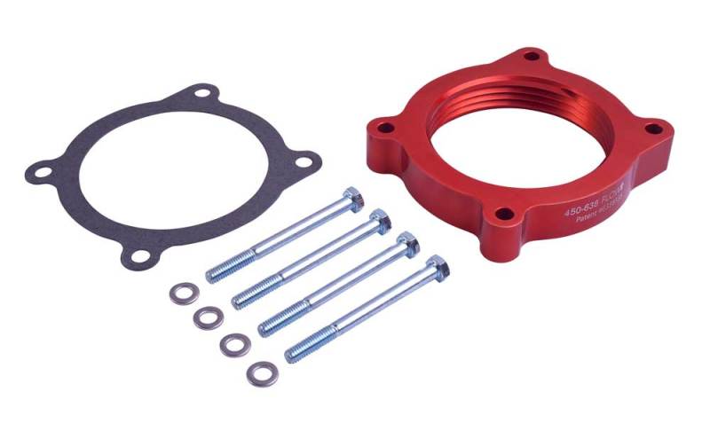 Airaid 450-638 - AIR450-638 - Airaid 11-14 Ford Mustang / 11-13 F-150 5.0L V8 PowerAid TB Spacer - Shipped in Europe - Tuningsupply.com