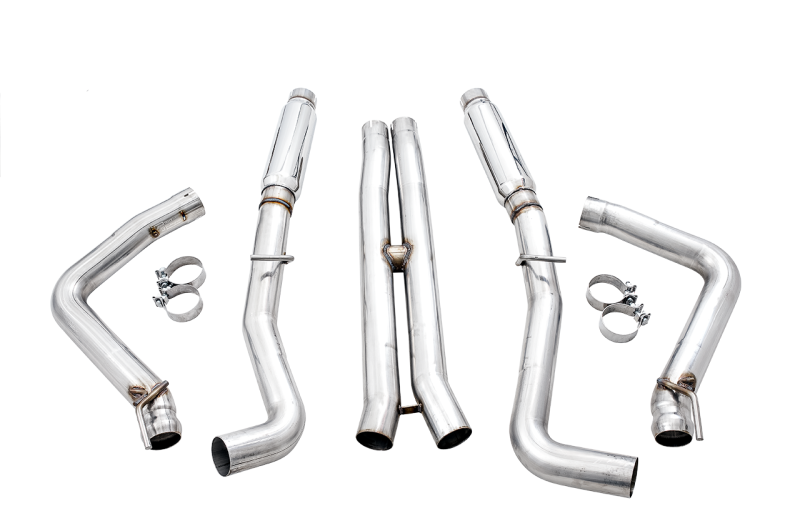 AWE Tuning 3015-11050 - AWE3015-11050 - AWE Tuning 2015+ Dodge Challenger 6.4L/6.2L Supercharged Track Edition Exhaust - Use Stock Tips - Shipped in Europe - Tuningsupply.com