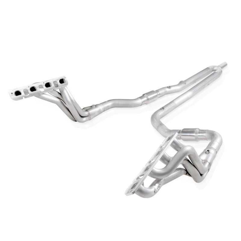 Stainless Works - SSWRAM09HCATY - Stainless Works 2009-16 Dodge Ram 5.7L Headers 1-7/8in Primaries 3in High-Flow Cats Y-Pipe - Shipped in Europe - Tuningsupply.com