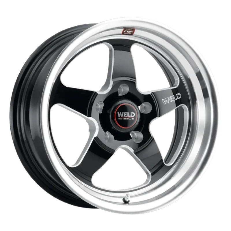 Weld S10481161P43 - WELS10481161P43 - Weld S155 18x11 Ventura 5x120.65 43 Offset BS 7.69 Gloss BLK MIL DIA 72.56 - Shipped in Europe - Tuningsupply.com