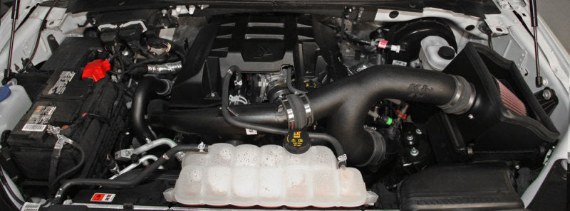 K&N Engineering 57-2593 - KNN57-2593 - K&N 2015 FORD F150 2.7L V6 Performance Intake Kit - Shipped in Europe - Tuningsupply.com