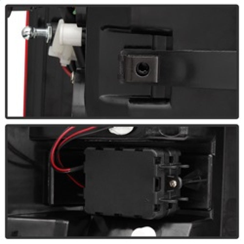 SPYDER 5002631 - SPY5002631 - Spyder Dodge Ram 07-08 1500/Ram 07-09 2500/3500 LED Tail Lights Red Clear ALT-YD-DRAM06-LED-RC - Shipped in Europe - Tuningsupply.com