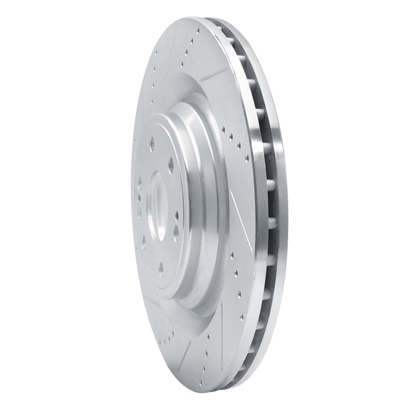 R1 Concepts 631-47079L - RNC631-47079L - R1 14-20 Cadillac Escalade ESV Front Left Drilled & Slotted Silver Brake Rotor - Shipped in Europe - Tuningsupply.com