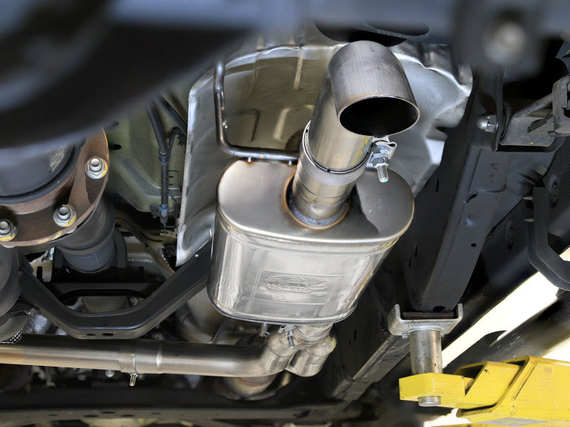aFe 49-46141 - AFE49-46141 - aFe 2022+ Nissan Frontier V6 ROCK BASHER SS Cat-Back Exhaust System - Shipped in Europe - Tuningsupply.com