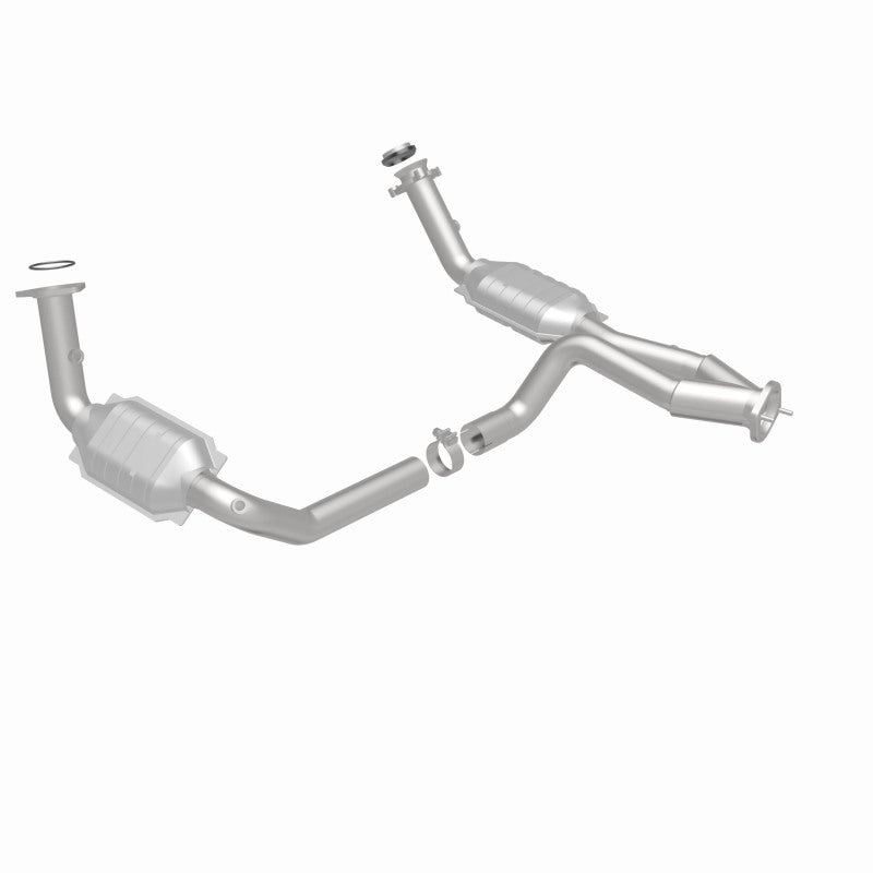 Magnaflow 93419 - MAG93419 - MagnaFlow Conv DF 02-06 Cadillac Escalade / 02-06 Chevy Avalanche 5.3L Dual Conv Y-Pipe Assembly 2WD - Shipped in Europe - Tuningsupply.com