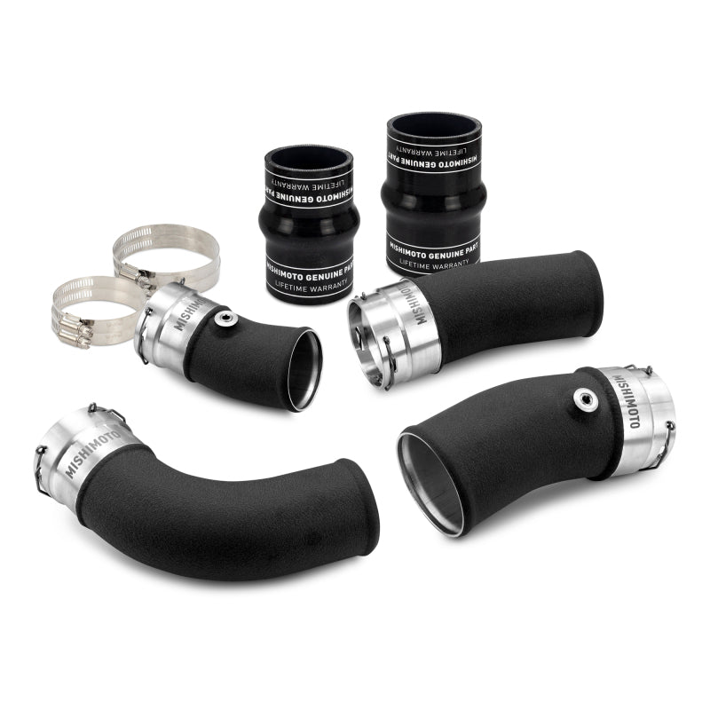 Mishimoto MMICP-TAC-24BK - MISMMICP-TAC-24BK - Mishimoto 2024+ Toyota Tacoma Intercooler Pipe Kit - Black - Shipped in Europe - Tuningsupply.com