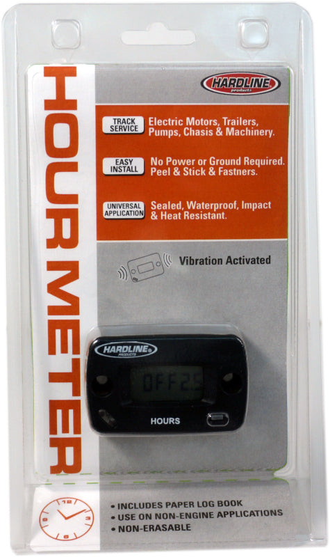Hardline HR-8065-2 - HRLHR-8065-2 - Hardline Hour Meter Vibration Activated - Shipped in Europe - Tuningsupply.com
