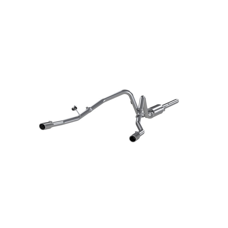 MBRP PS5202AL - MBRPS5202AL - MBRP 2004-2008 Ford F150 4.6/5.4L EC/CC-SB Cat Back Dual Split Rear - Shipped in Europe - Tuningsupply.com