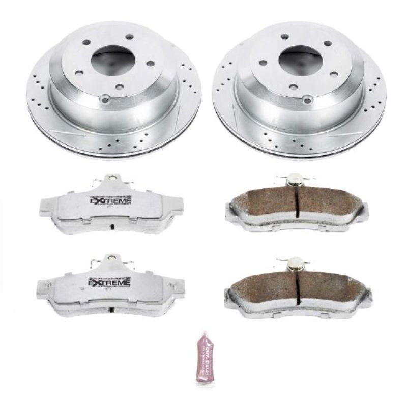 PowerStop K1601-26 - PSBK1601-26 - Power Stop 05-06 Pontiac GTO Rear Z26 Street Warrior Brake Kit - Shipped in Europe - Tuningsupply.com