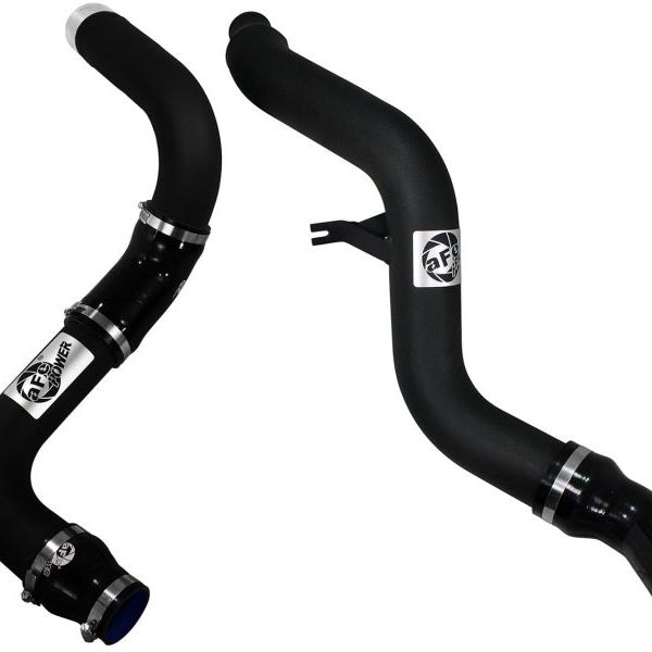 aFe 46-20174-B - AFE46-20174-B - aFe Bladerunner 3in Black Intercooler Hot and Cold Side Tubes 14-15 Dodge Ram 1500 EcoDiesel V6 3.0L - Shipped in Europe - Tuningsupply.com