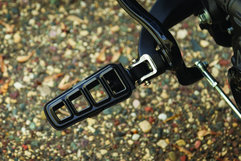 Kuryakyn 8893 - KUR8893 - Kuryakyn Splined Front Peg Adapter 15-20 Scout Satin Black - Shipped in Europe - Tuningsupply.com