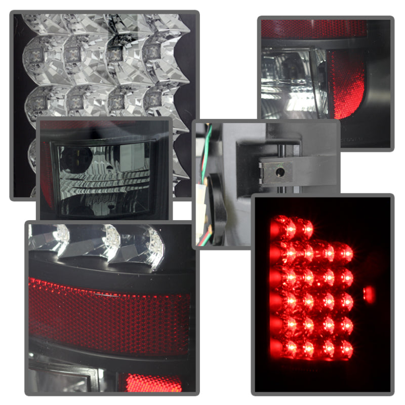 SPYDER 5078094 - SPY5078094 - Spyder Dodge Ram 02-06 1500/Ram 2500/3500 03-06 LED Tail Light Black Smoke ALT-YD-DRAM02-LED-BSM - Shipped in Europe - Tuningsupply.com