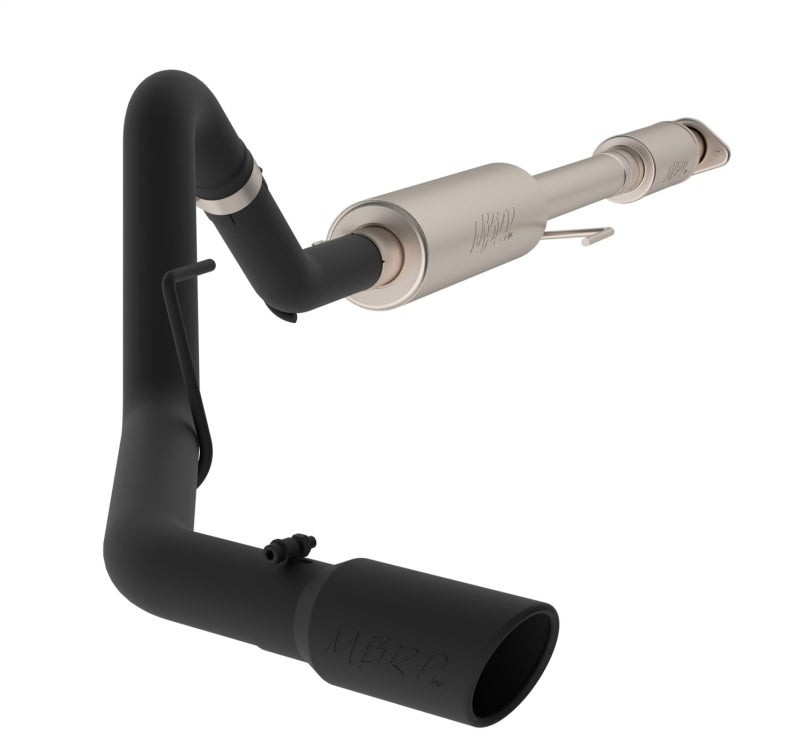 MBRP PS5256BLK - MBRPS5256BLK - MBRP 15-20 Ford F-150 5.0L 3in Cat Back Single Side Exit Black Exhaust System - Shipped in Europe - Tuningsupply.com