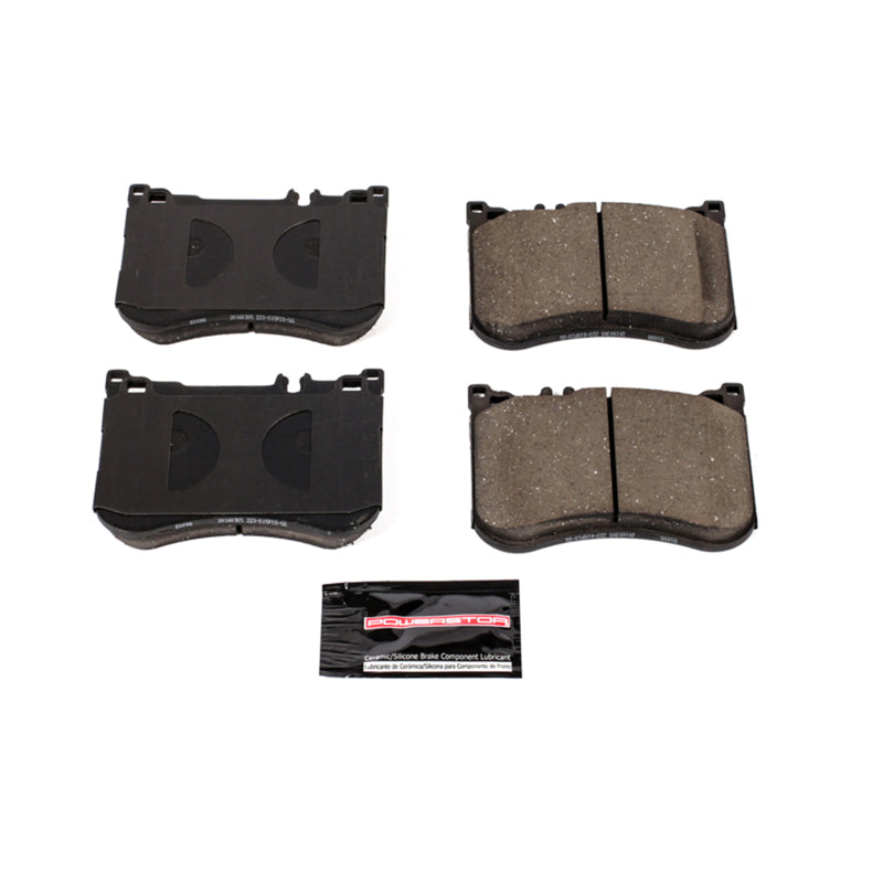 PowerStop Z23-1688 - PSBZ23-1688 - Power Stop 2017 Mercedes-Benz Maybach S550 Front Z23 Evolution Sport Brake Pads w/Hardware - Shipped in Europe - Tuningsupply.com