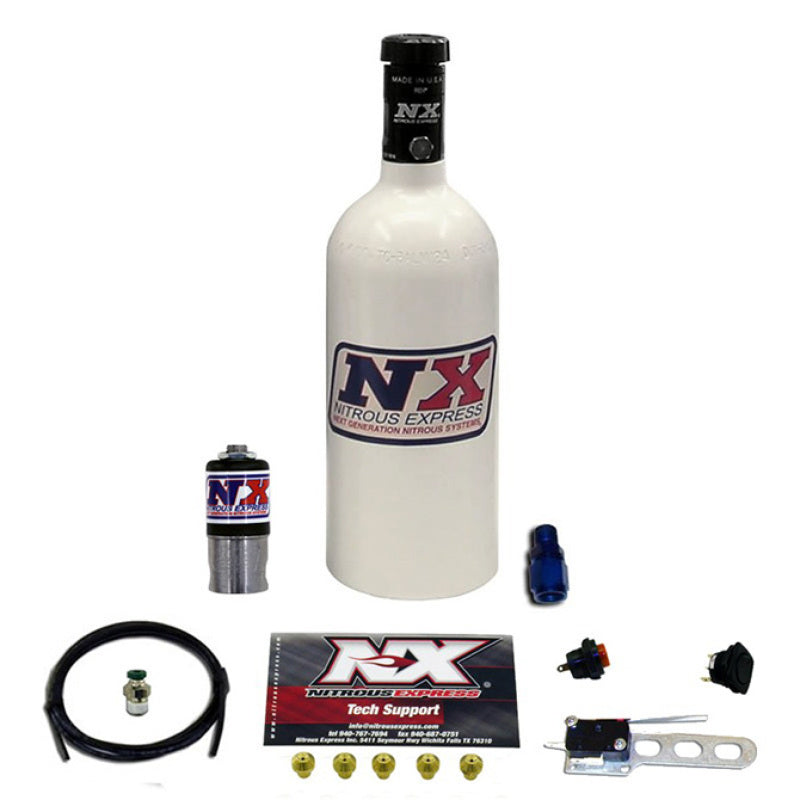 Nitrous Express 60000 - NEX60000 - Nitrous Express Incognito Nitrous Kit Dry Nitrous Kit w/1.4lb Bottle - Shipped in Europe - Tuningsupply.com