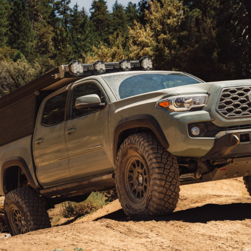 Rock Slide Engineering - RSEBD-SL-101-TACO - Rock Slide 16-23 Toyota Tacoma Rock Sliders Long Bed - Shipped in Europe - Tuningsupply.com