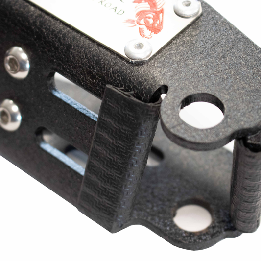 Fishbone Offroad FB21268 - FBOFB21268 - Fishbone Offroad 2007+ Jeep Wrangler/Gladiator Steel - Black Foot Peg Set - Shipped in Europe - Tuningsupply.com