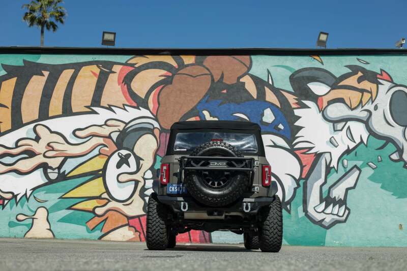 DV8 Offroad RBBR-05 - DVERBBR-05 - DV8 Offroad 2021+ Ford Bronco Competition Series Rear Bumper - Shipped in Europe - Tuningsupply.com