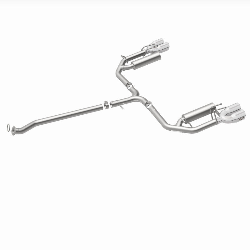 Magnaflow 19494 - MAG19494 - MagnaFlow 18-19 Toyota Camry XSE 2.5L (FWD) Street Series Cat-Back Exhaust w/4in Polished Quad Tips - Shipped in Europe - Tuningsupply.com