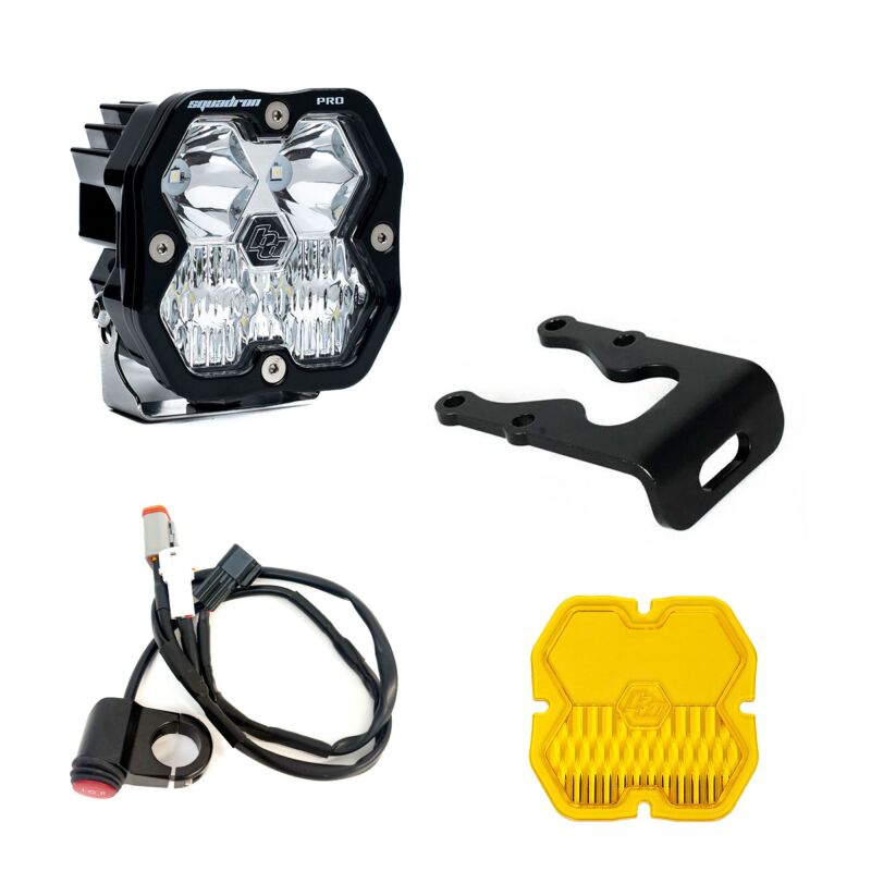 Baja Designs 440072 - BAJ440072 - Baja Designs 18-24 Sur-Ron Light Bee X Squadron 2.0 Pro Headlight Kit (Driving/Combo) - Clear - Shipped in Europe - Tuningsupply.com