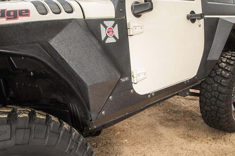 Rugged Ridge 11615.11 - RUG11615.11 - Rugged Ridge Steel Body Armor Cladding 07-18 Jeep Wrangler JK - Shipped in Europe - Tuningsupply.com