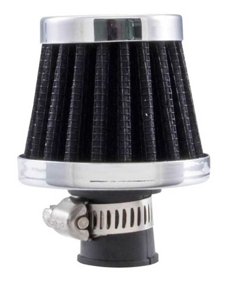 Spectre 3991 - SPE3991 - Spectre Breather Filter 10mm Flange / 2in. OD / 1-3/4in. Height - Black - Shipped in Europe - Tuningsupply.com