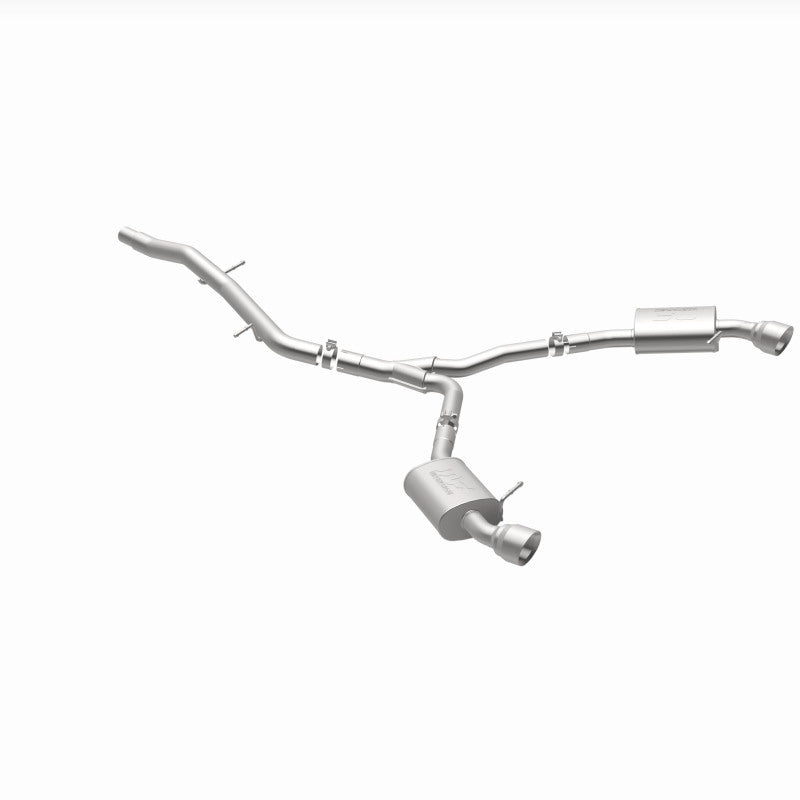 Magnaflow 19390 - MAG19390 - MagnaFlow 18-19 Audi A5 Dual Exit Polished Stainless CatBack Exhaust - 3in Main Piping Diameter - Shipped in Europe - Tuningsupply.com