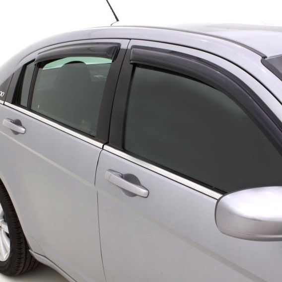 AVS 94458 - AVS94458 - AVS 07-10 Chrysler Sebring Ventvisor Outside Mount Window Deflectors 4pc - Smoke - Shipped in Europe - Tuningsupply.com