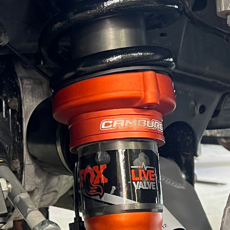 Camburg CAM-110227-ORG - CMBCAM-110227-ORG - Camburg Ford Raptor 21-23 1.5in Front Spring Preload Spacer Kit (Fox Orange) - Shipped in Europe - Tuningsupply.com