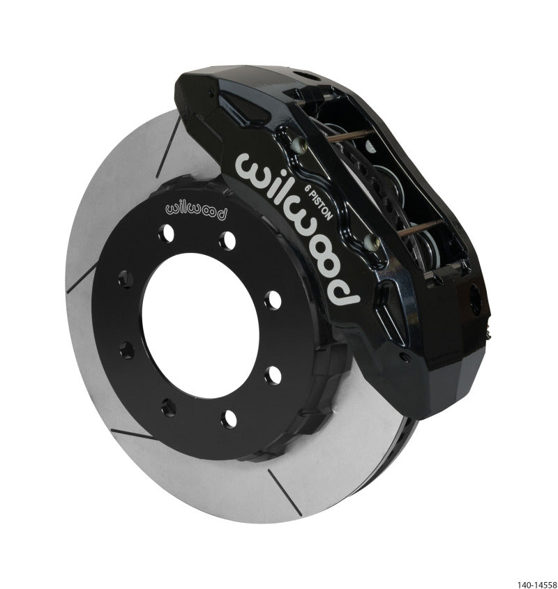 Wilwood 140-14558 - WIL140-14558 - Wilwood TX6R Front Kit 15.00in Black 13-17 Ford F-250/F-350 - 4WD - Shipped in Europe - Tuningsupply.com