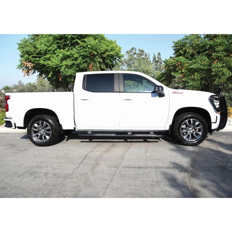 Westin 21-24135 - WES21-24135 - Westin 2019 Chevrolet Silverado/Sierra 1500 Crew Cab Non LD PRO TRAXX 4 Oval Nerf Step Bars - Black - Shipped in Europe - Tuningsupply.com